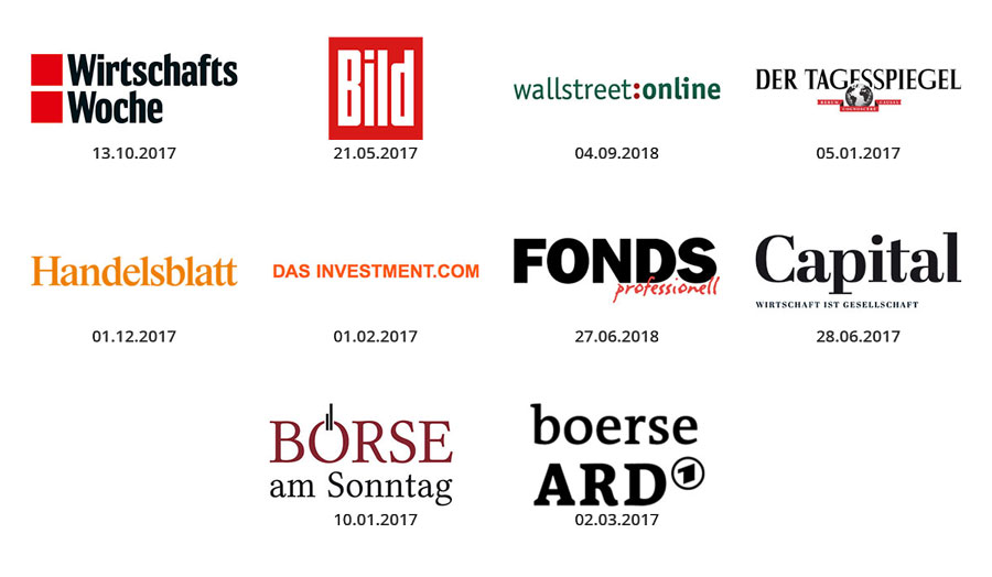 Presse und Medien 2017 bis 2019 Presse und Medien 2017 bis 2018