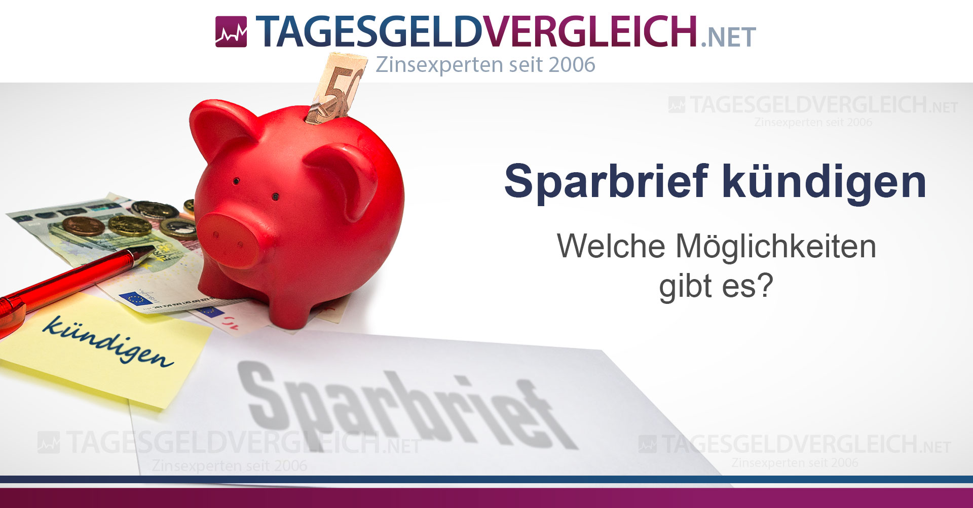 Sparbrief kündigen, verkaufen oder beleihen?